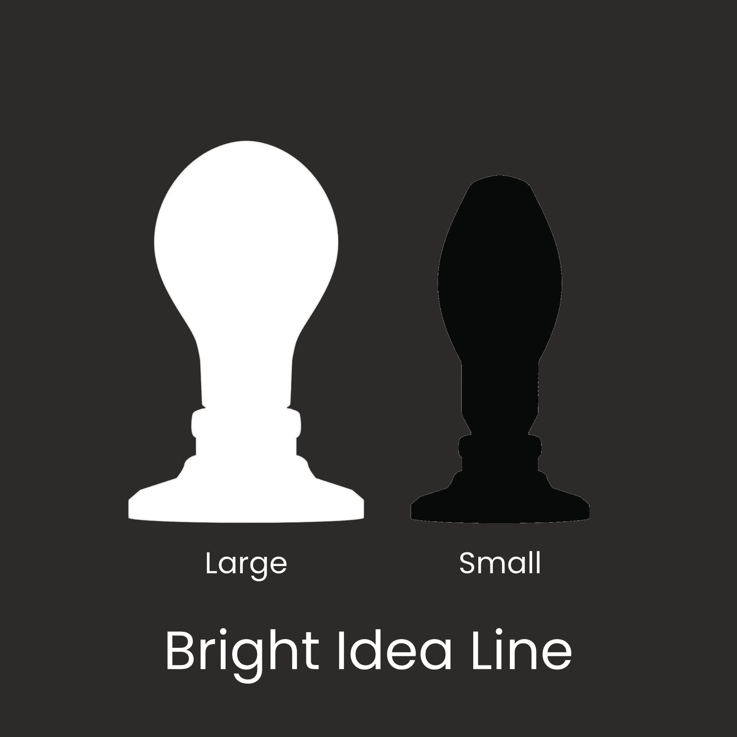 Bright Idea Large Plug - Glow In the Dark Yellow - Extra Soft - Ready to Ship