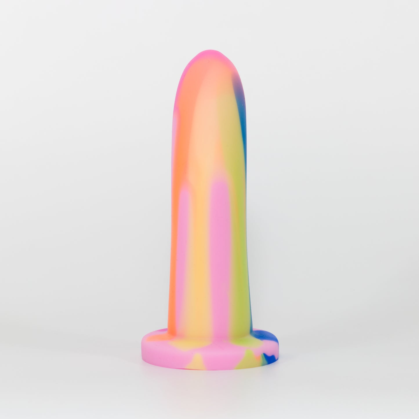 Sidekick Medium - Rainbow Pride Drip on Pink - Medium Firm - Ready to Ship